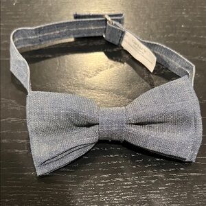 Carter's Denim Blue Adjustable Bow Tie